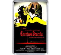 Super Universe Countess Dracula Movie Poster Fridge Magnet 5 x 7.5 cm