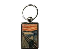 Super Universe Edvard Munch The Scream Metal Keyring 3 x 4.5 cm
