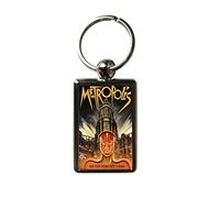 Super Universe Fritz Lang Metropolis Classic Poster Metal Keyring 3 x 4.5 cm