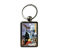 Super Universe Godzilla vs Mechagodzilla Classic Movie Poster Metal Keyring 3 x 4.5 cm