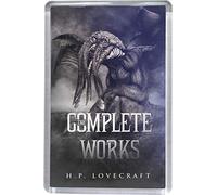 Super Universe H P Lovecraft Complete Works Cover Fridge Magnet 5 x 7.5 cm