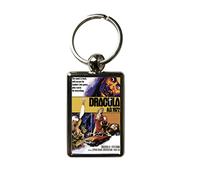 Super Universe Hammer Horror Dracula AD 1972 Movie Poster Metal Keyring 3 x 4.5 cm