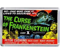 Super Universe The Curse of Frankenstein Movie Poster Fridge Magnet 5 x 7.5 cm
