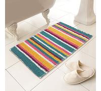 Super Utensil Ltd Luxury Micro Bobble Heavy Weight Soft Microstripe Bath Mat Rug. 50 X 80cm