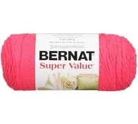 Super Value Solid Yarn-Peony Pink