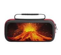 Super Volcano Carry Case for Switch Hard Shell Protective Cover Pouch Travel Carrying with Handle