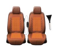 Super warm and comfortable professional, Car Seat Cushion, Non-Slip Easy Install Winter Driving Kit, Includes snow shovel,BrownB-two-pieceset