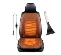 Super warm and comfortable professional, Car Seat Pad, Super Warm Flannel Seat Cover, Includes snow shovel,BrownB-1-pieceset