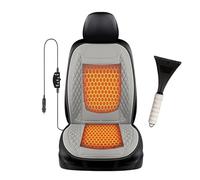 Super warm and comfortable professional, Car Seat Pad, Super Warm Flannel Seat Cover, Includes snow shovel,GrayB-1-pieceset