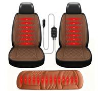 Super warm and comfortable professional, Driver Seat Cushion, Super Warm Flannel Seat Cover, Includes snow shovel,BrownC-three-pieceset