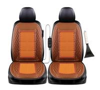 Super warm and comfortable professional, Driver Seat Cushion, Super Warm Flannel Seat Cover, Includes snow shovel,BrownB-2-pieceset