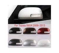 (super white left) Car Wing Door Side Mirror Cap Shell House Exterior Rearview Mirror Cover Lid For Toyota Rav4 Rav 4 2009 2010 2011 2012 2013