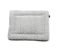 Super White Small Dog Crate Pad Bed Mat, All Seasons Machine Washable Pet Kennel Pad for Puppies and Small Breeds, Durable and Reversible Sleeping Mat for Home, Crates, and Travel