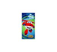 Super Wings Bath Beach Towel 140 x 70 cm - Jett - Cotton Mix
