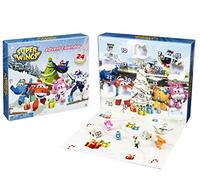 Super Wings | Christmas Advent Calendar | 24 Piece Collectable Figures & Scene to display