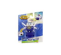 Super Wings EU780624 Paul Transformation Plane in Blue and White Approx. 12 cm Transformable Toy and Robotic Figure