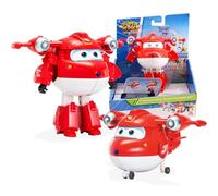 Super Wings Jett 5' Transforming Supercharged Character Gifts Toys for Kids Age 3+