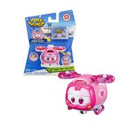 Super Wings Toys for 3 4 5 6 7 8 9 Year Old Boy Girl | Dizzy Super Pet w/ Light Facial Expressions Interchanging Gift, Pink