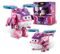 Super Wings Transformer Supercharged Dizzy Airplane Height Approx 5 Inch Baby Doll Toy Airplane and Robotic Figure for Boys Girls from 3 Years