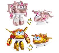 Super Wings Transforming Characters Collector 2-Pack (Golden Boy & Golden Girl)