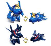 Super Wings Transforming Characters Collector 2-Pack (Jerome & Agent Chace)