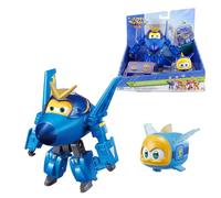 Super Wings Transforming Jerome & Pet Transformable Robotic Figures Toys for Boys and Girls Age 3 4 5 6 7 8 Years