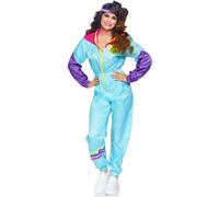Super Women's Suit Leg Avenue 80's Multicolore M/L