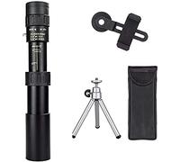 Super Zoom Monocular Telescope BAK4-Prism Body for Beach Travel Supports Smartphone Take Pictures Outdoor for Bird Watching