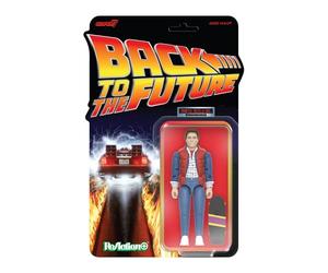 SUPER7 Back to The Future Reaction+ Wave 01 - Marty McFly (1980s) Action Figure