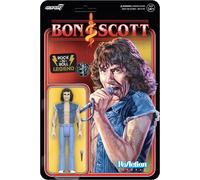 SUPER7 Action Figure Bon Scott 3.75" with Accessory Classic Rock Collectibles and Retro Toys