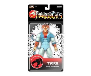 SUPER7 Deluxe Thundercats Tygra - 7" Thundercats Action Figure with Accessory Classic Cartoon Collectibles and Retro Toys