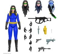 Super7 - G.I. Joe - ULTIMATES Wv2 - Baroness [Blue] [New Toy] Action Figure,