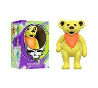 Super7 Grateful Dead Dancing Bear Glow (Electric Yellow) - 3.75 in Scale Reaction Figure