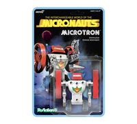 Super7 Reaction+ Micronauts Microtron - 3.75" Micronauts Action Figure with Accessories - Classic Sci-Fi Collectibles and Retro Toys
