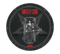 Super7 Motley Crue Nikki Sixx Shout at The Devil (Black and White) - 3.75" Action Figure with Accessory Heavy Metal Collectibles and Retro Toys