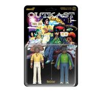 Super7 Outkast Aquemini Big Boi and André 3000 - (2 Pack) 3.75" Outkast Action Figures with Accessories Hip Hop Collectibles and Retro Toys