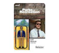 SUPER7 Parks and Recreation Andy Dwyer (Burt Macklin) 3.75 in Reaction Figure