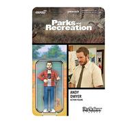 SUPER7 Parks and Recreation Andy Dwyer (Mouse Rat) 3.75 in Reaction Figure