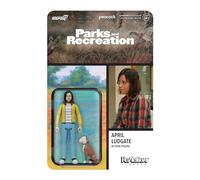 SUPER7 Parks and Recreation April Ludgate 3.75 in Reaction Figure