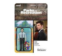 SUPER7 Parks and Recreation Ben Wyatt 3.75 in Reaction Figure
