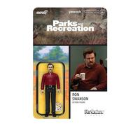 Super7 Parks and Recreation Ron Swanson 3.75 in Reaction Figure