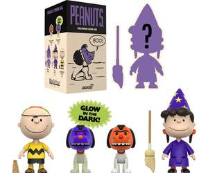 Super7 - Peanuts - Reaction Blind Box Wv7 - Halloween 12pc Flat [New Toy] Acti