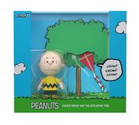 SUPER7 Peanuts Reaction Figures - Charlie Brown and The Kite-Eating Tree (Diorama Box) Action Figure