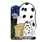 Super7 Reaction Figure Peanuts Charlie Brown (Ghost Sheet) - 3.75" Peanuts Action Figure with Accessories - Classic Cartoon Collectibles and Retro Toys