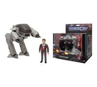 Super7 Robocop ED-209 and Mr. Kinney Reaction Figure 2-Pack, Multicolo