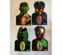 Super7 SDCC 2018 Exclusive Universal Monsters Reaction Figure Complete Set of 4: Wolfman, Mummy, Metaluna, & Creature