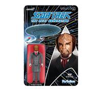 SUPER7 Star Trek: The Next Generation Victorian Worf - 3.75" Star Trek Action Figure with Accessory Classic TV Show Collectibles and Retro Toys