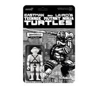 SUPER7 Teenage Mutant Ninja Turtles Donatello (Comic Grayscale) - 3.75" TMNT Action Figure with Accessories Classic Cartoon Collectibles