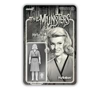Super7 The Munsters W3 - Marilyn Munster (Grey Scale) ReAction Figure