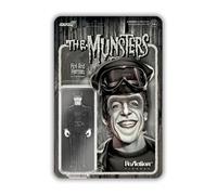 Super7 The Munsters W3 - Biker Herman (Grey Scale) ReAction Figure
